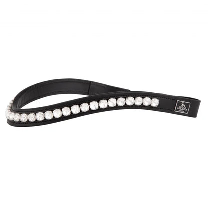 SD Design Mystery Browband - Black/Clear