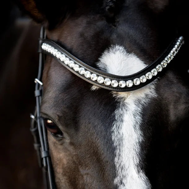 SD Design Mystery Browband - Black/Clear
