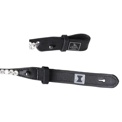 SD Design Mystery Browband - Black/Clear
