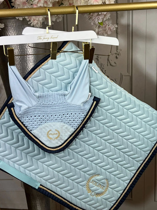Joline Saddle Pad - Aqua Blue