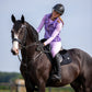 Mrs Ros Close Contact Jump Saddle Pad Black - Jet Set Logo