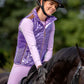 Mrs Ros Glossy Bodywarmer Lilac - Lavender Fields