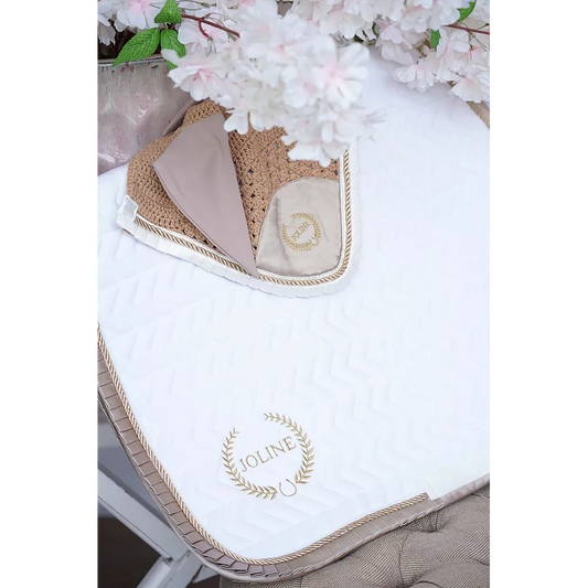Joline Saddle Pad - White