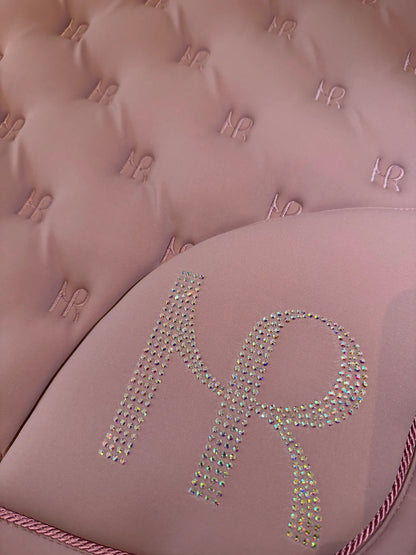 Mrs Ros Dressage Saddle Pad - Blush Noir (Pink)