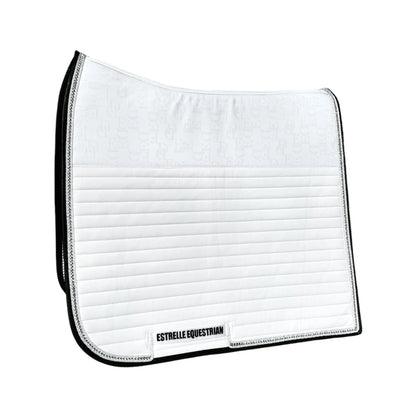 Estrelle Design Jersey Grip Tec Saddlepad - Dressage