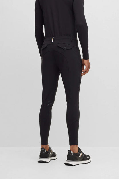 Boss Equestrian Men's James Knee Grip Breech - Black