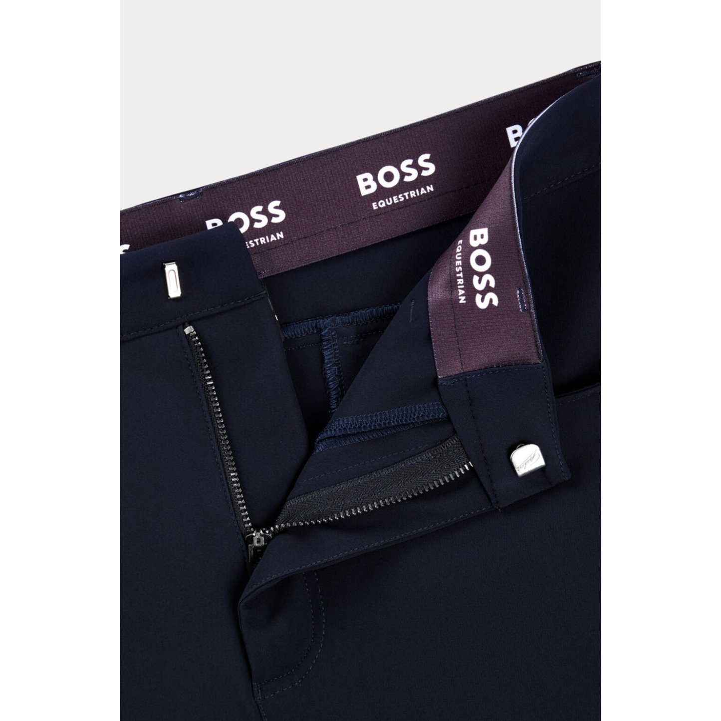 Boss Equestrian Men's James Knee Grip Breech - White