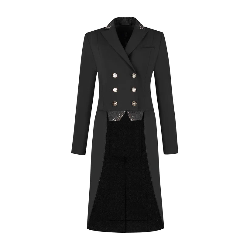 JuulC Dressage Tailcoat - Black Stardust - ON ORDER - DUE 18/08/26