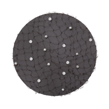 SD Design Carina Hairnet with Crystal Beads and Pearls