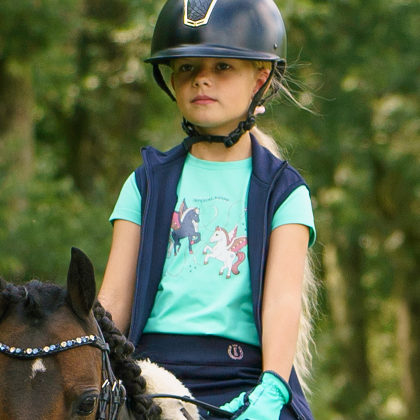 Imperial Riding Kids Bodywarmer IRHIzzy Sun