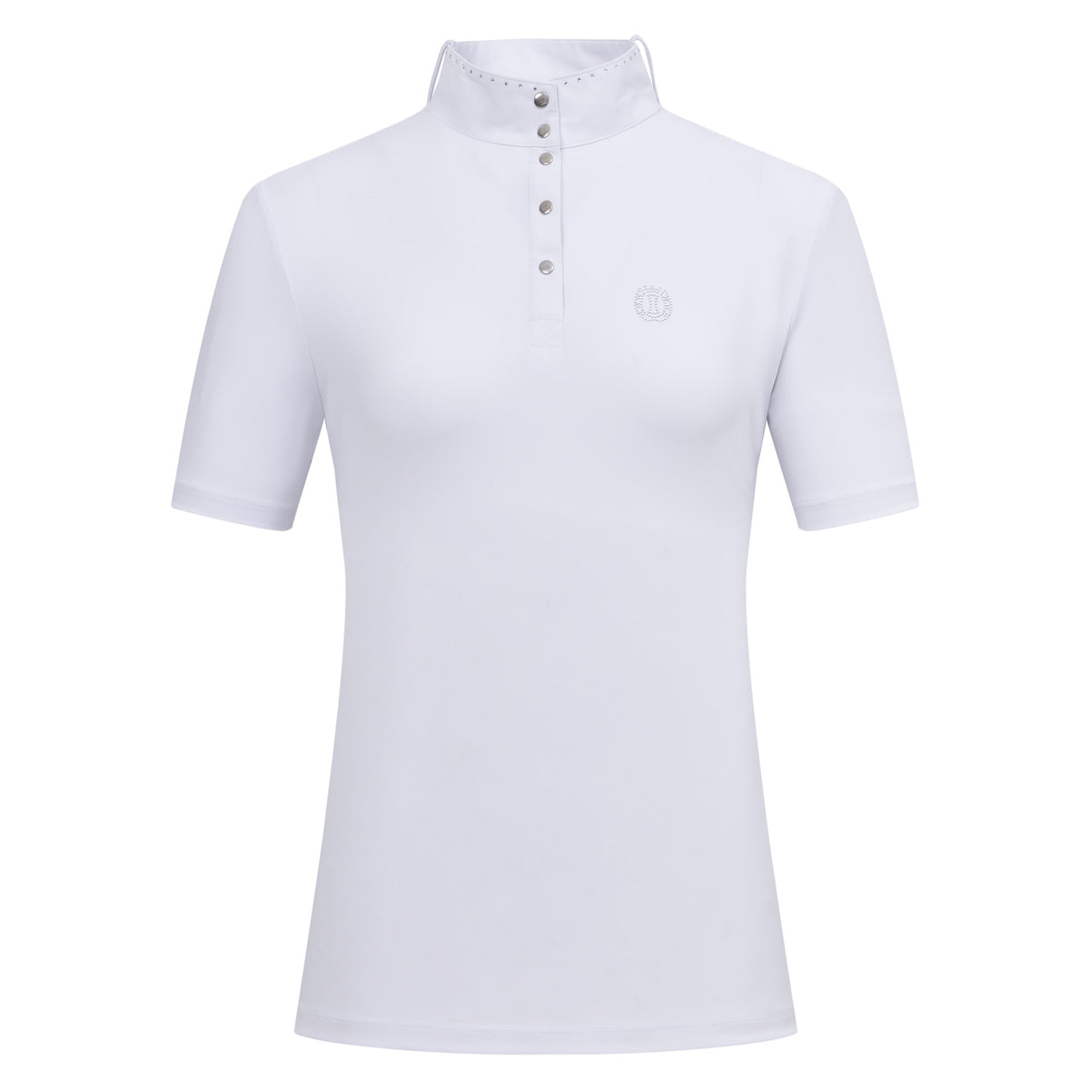 Imperial Riding Competition Shirt IRHBasic Glam - Ladies - White and N ...