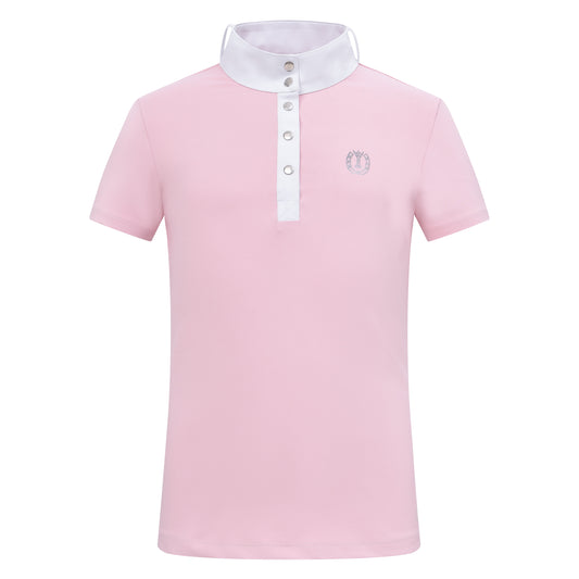 Imperial Riding Kids Competition Shirt IRHBasic - Candy Floss and Wisteria - PREORDER