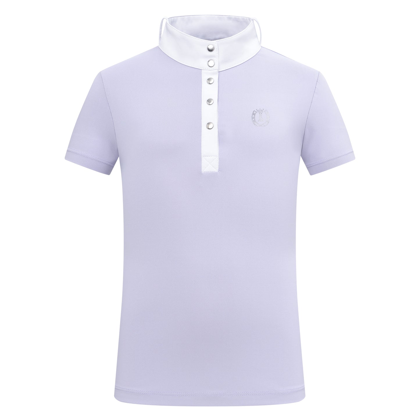 Imperial Riding Kids Competition Shirt IRHBasic - Candy Floss and Wisteria