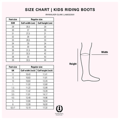 Imperial Riding Kids Riding Boots IRHWalker Glam