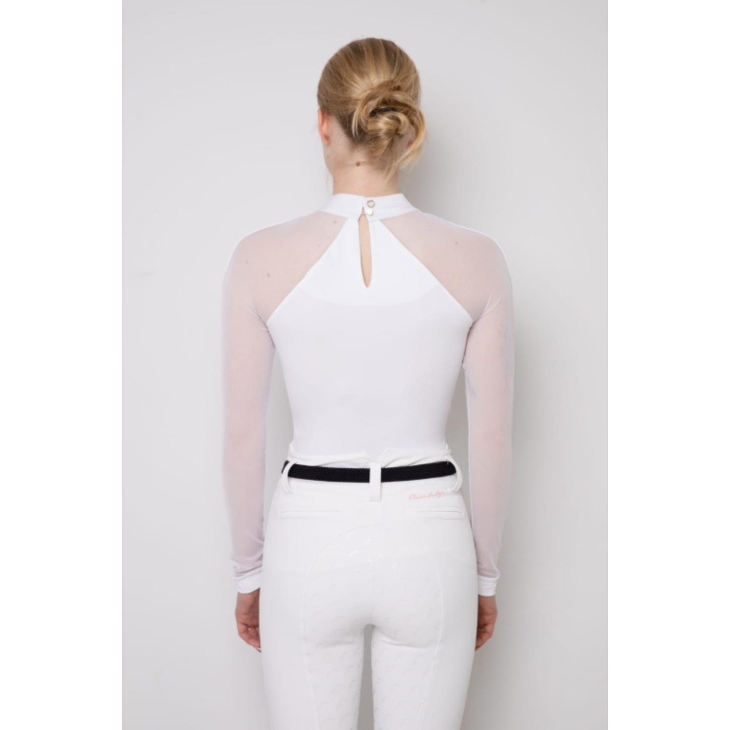 Fleur De Lys Molly Spark LS Shirt - White - ON ORDER - DUE MID AUGUST