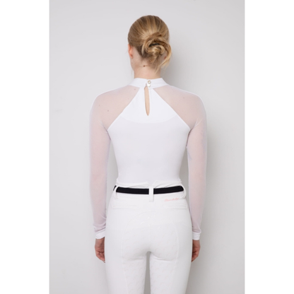 Fleur De Lys Molly Spark LS Shirt - White - ON ORDER - DUE MID AUGUST