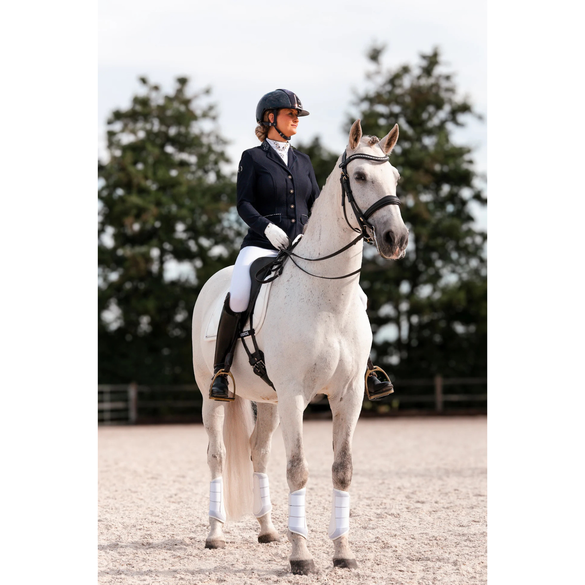 Mrs Ros Showjacket Crystal - Navy