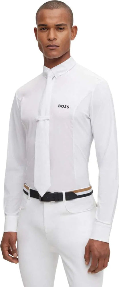 Boss Equestrian Men's Norman Long Sleeve Competition Shirt