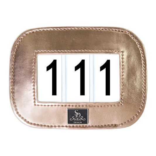 SD Design Number Holder - Rose Gold