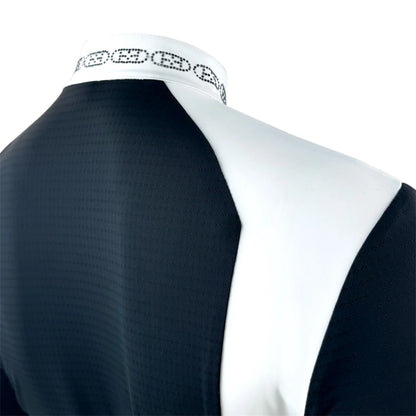 Estrelle Design Crystal Chain Competition Shirt LS - Navy