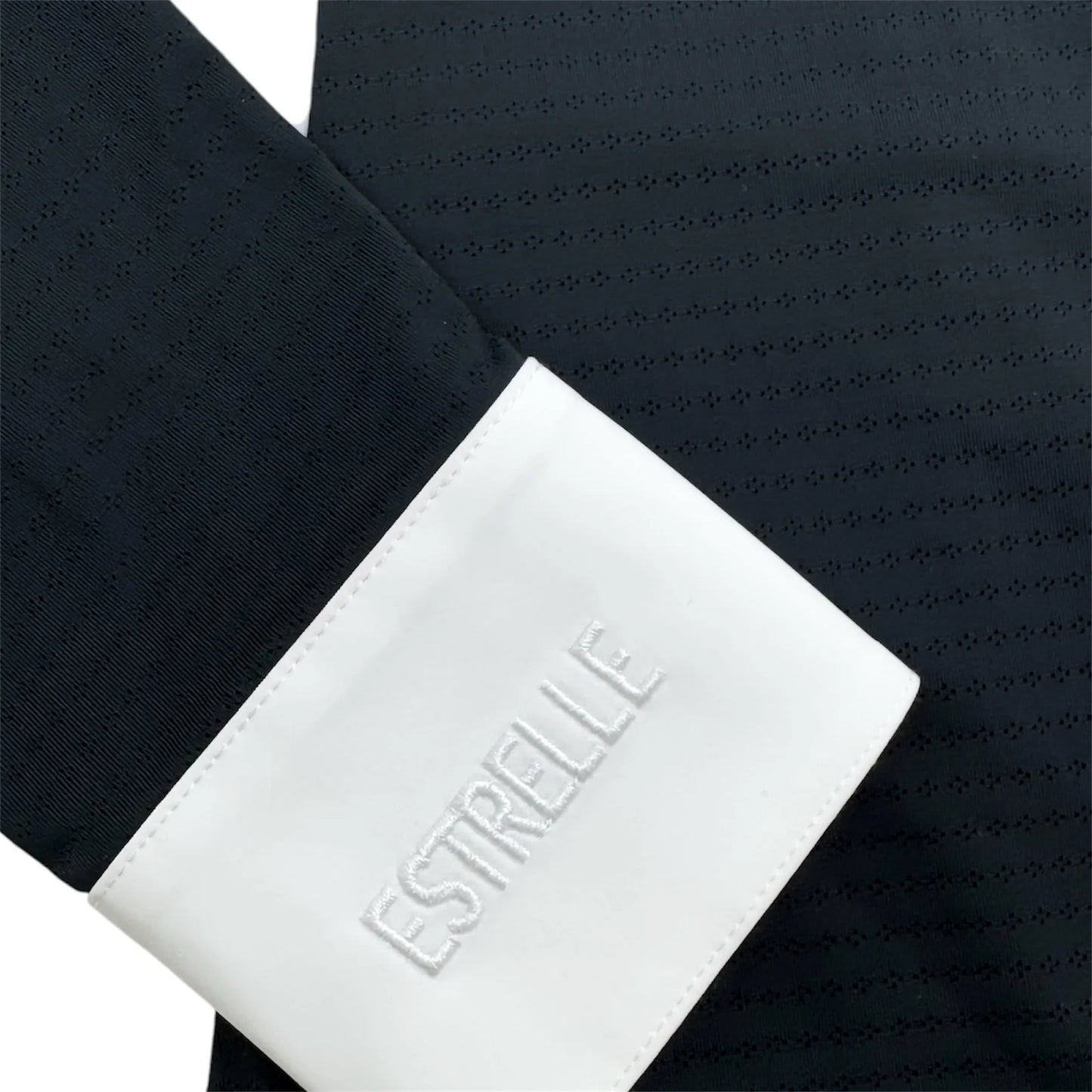 Estrelle Design Crystal Chain Competition Shirt LS - Navy