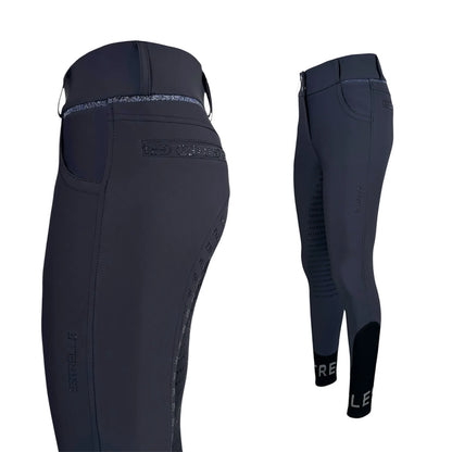 Estrelle Design Crystal Chain Breeches - Navy