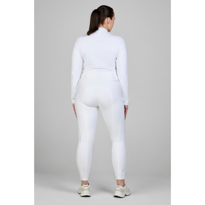 Pikeur Amia Midwaist GripTec Knee - White