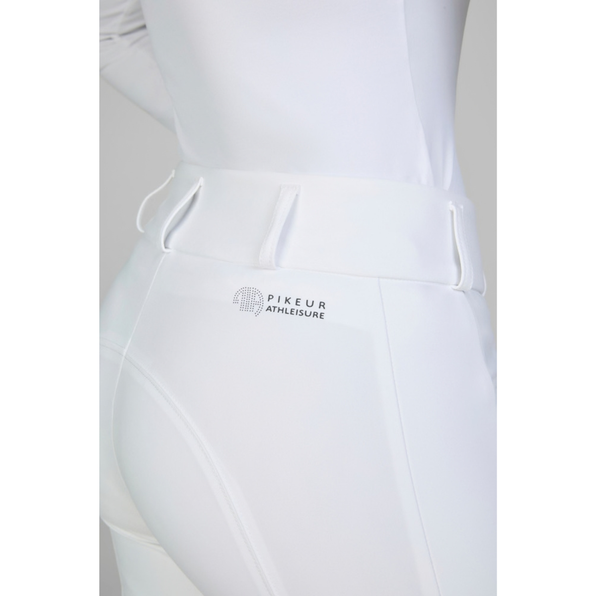 Pikeur Amia Midwaist GripTec Knee - White