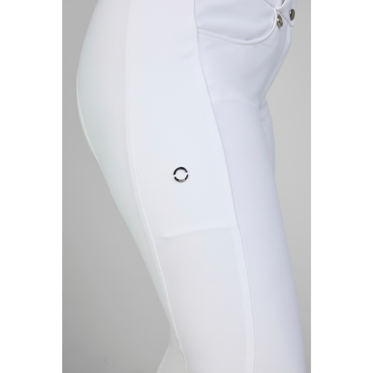 Pikeur Amia Midwaist GripTec Knee - White