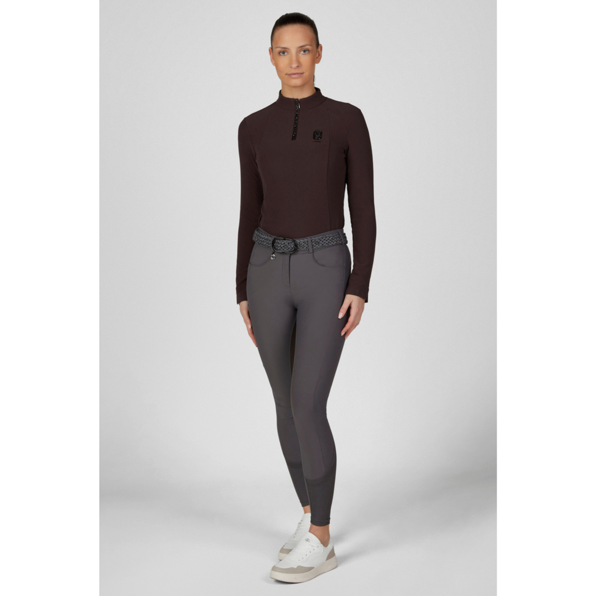 Pikeur Ceelina Highwaist GridTex Leather Full Seat