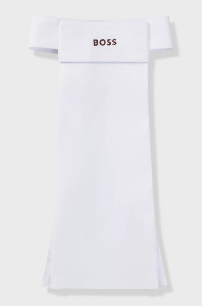 Boss Equestrian One-Piece Plastron (Stock) with Glitter Logo (Black)