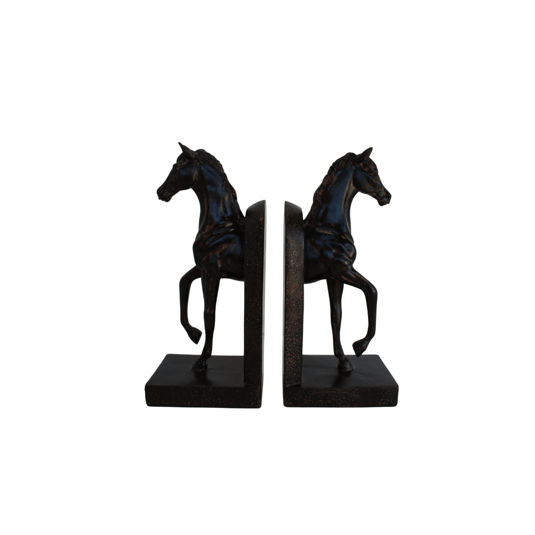 Darlin Prancing Horse Book Ends