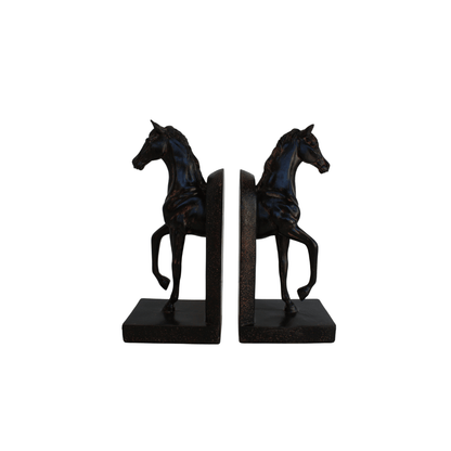 Darlin Prancing Horse Book Ends