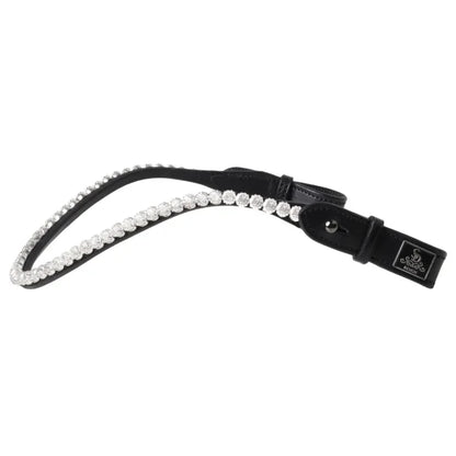 SD Design Rapsody Browband - Black/Clear