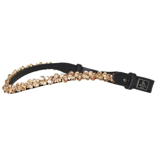 SD Design Romanov Browband - Black/Gold