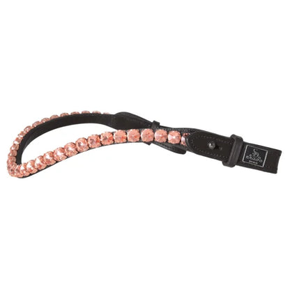 SD Design L'Unique Browband - Black/Rose Gold