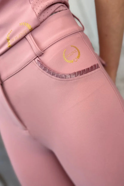 Joline Riding Pants - Cherry Blossom Pink