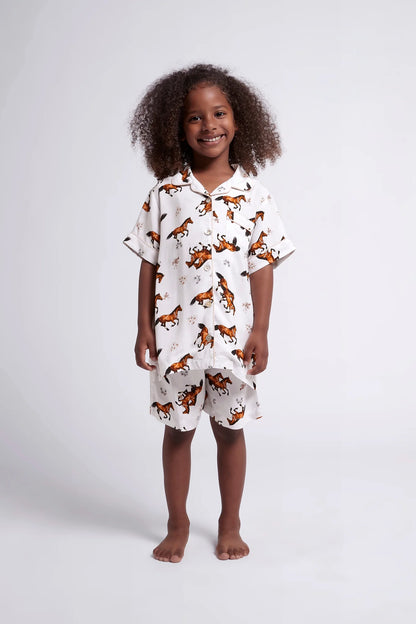 Homebodii Kids Pyjama Set - Mojo Horse