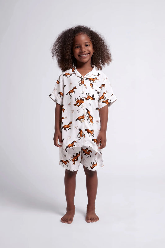 Homebodii Kids Pyjama Set - Mojo Horse
