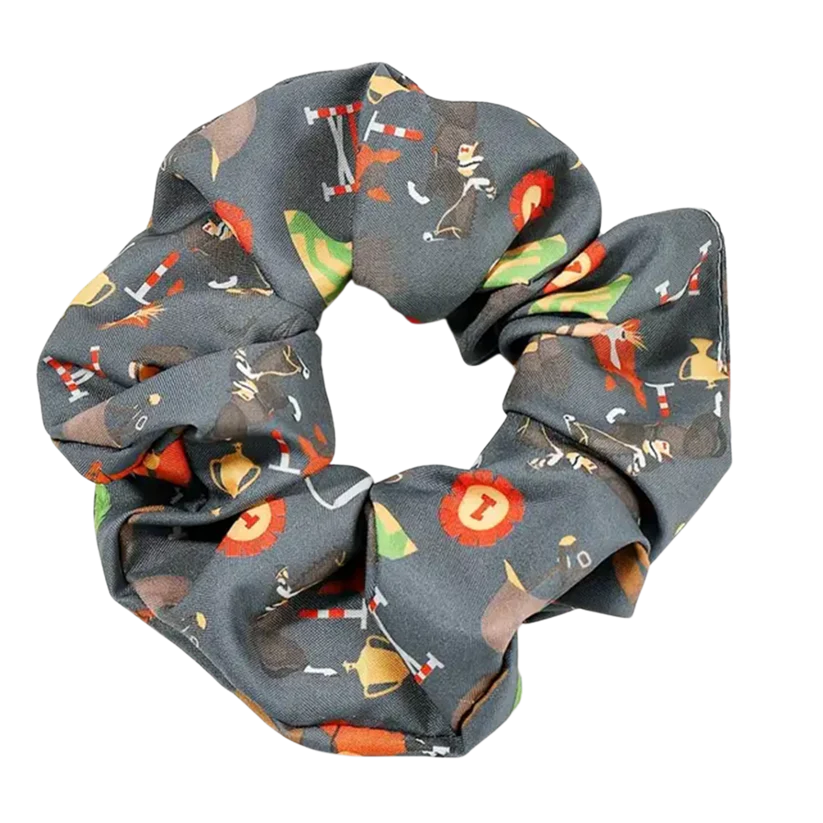 SALLY Horse Design Hair Scrunchie