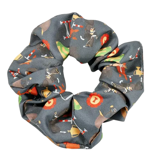 SALLY Horse Design Hair Scrunchie
