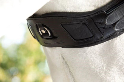 Rambo Micklem Contoured Long Girth - 130cm Black Only