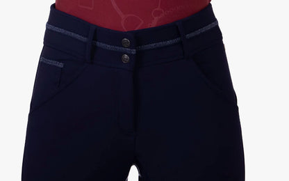 QHP Carrie Full Grip Breeches - Adult - Navy - 40 (12) Only