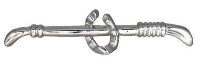 Tulmur Small Horseshoe on Crop Tie/Stock Pin
