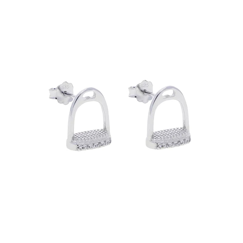 THD English Equestrian Stirrup Iron Earrings