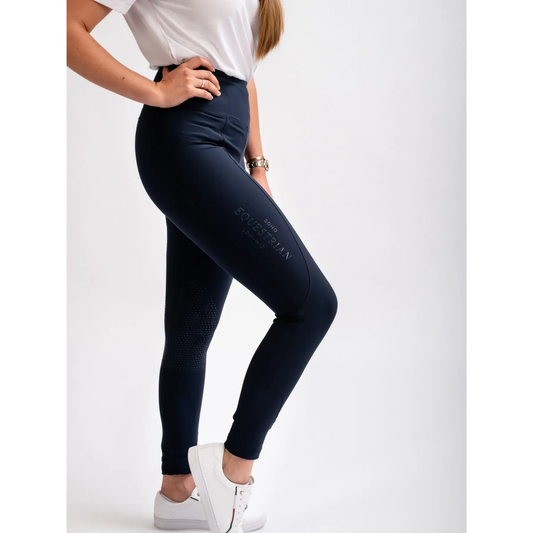 Soho Equestrian - Navy Riding Leggings - Knee Grip Size XS and Full Grip Size S & M Only
