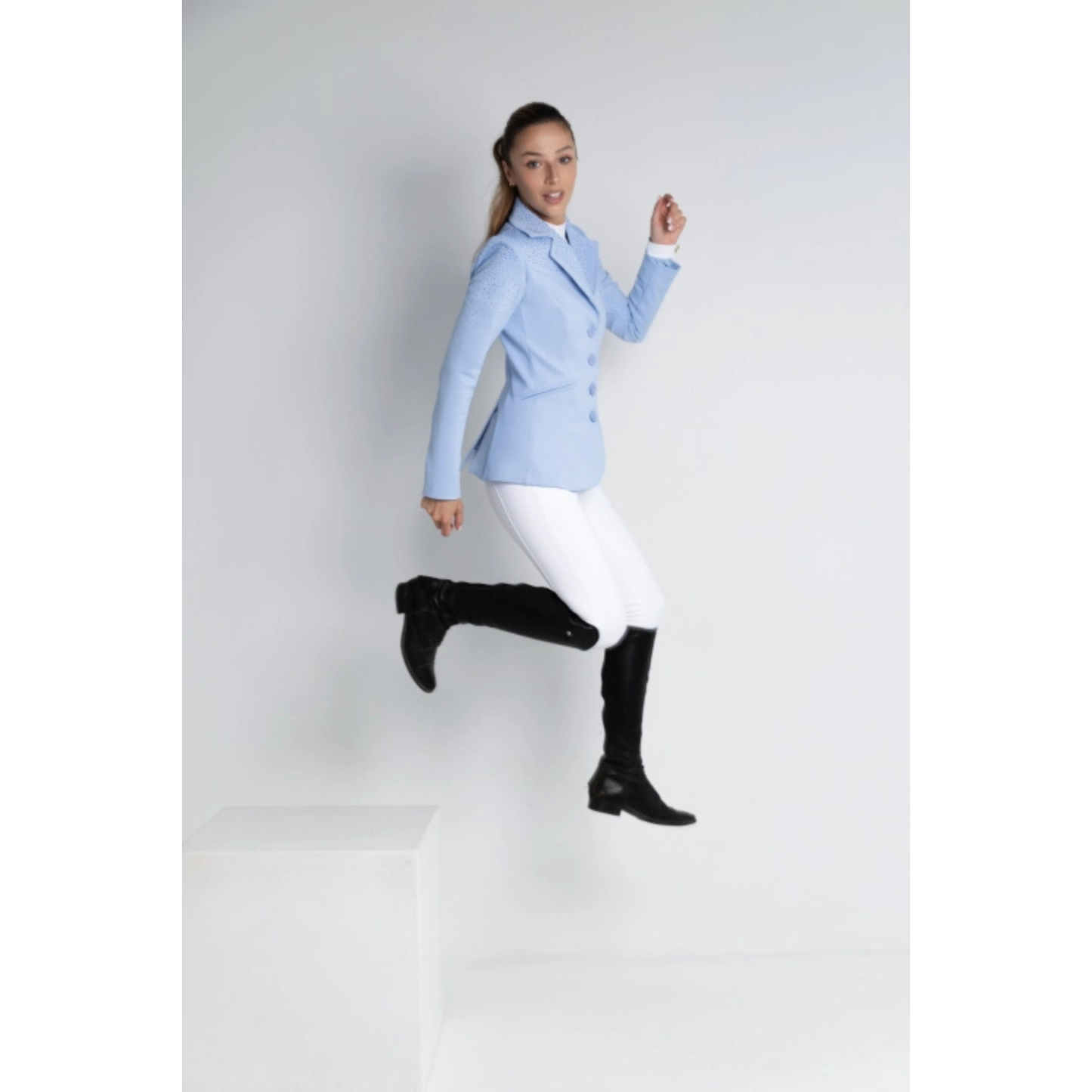 Fleur De Lys Star Show Jacket - Blue - ON ORDER - DUE MID AUGUST