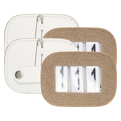 Imperial Riding Competition Number IRHGlitter Square - Set of 2 Pieces
