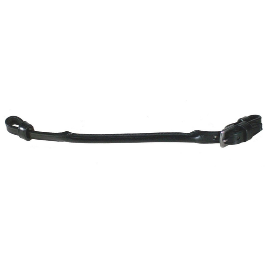 White Horse Equestrian Rolled Lip Strap