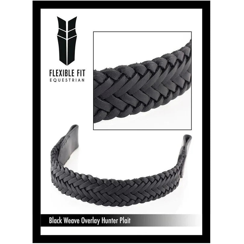 Flexible Fit Weave Overlay Browband